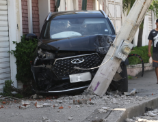 Accidente de tránsito.