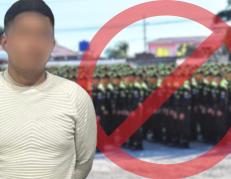 Detienen a falso policía en Loja