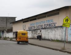 Unidad educativa baleada en Nueva Prosperina