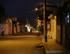 En este sector ocurrió el crimen del uniformado.