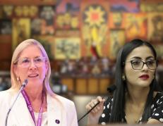 Anabella Azín y Viviana Veloz