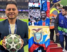 Darío Araujo periodista ecuatoriano que cubre el fútbol europeo.