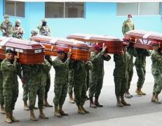 Once miltares fueron asesinados en el ataque ocurrido en la frontera.
