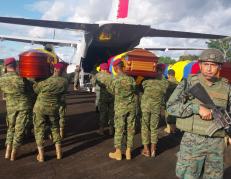 militares asesinados en Alto Punino