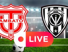 Técnico Universitario vs Independiente del Valle en el Bellavista.