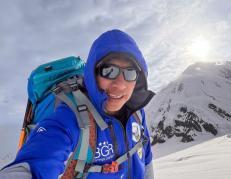 Patricio Arévalo en el Everest