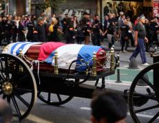 Cortejo fúnebre José Mujica