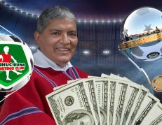 Luis Alfonso Chango y su forma de repartir los bonos de la Conmebol.