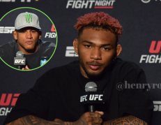 Gilbert Burns será la prueba de fuego para Michael Morales, este sábado 17 de mayo.