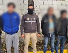 Detenidos - droga - Quito