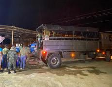 Se realizó un operativo en Manta, la mañana de este 15 de mayo.