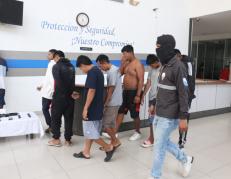 Siete detenidos por crímenes en Paraíso de la Flor.