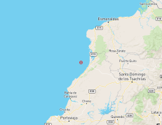 Se registró un temblor en Pedernales.