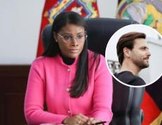 Fiscal General Diana Salazar y Niels Olsen