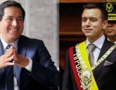 Andrés Arauz y Daniel Noboa