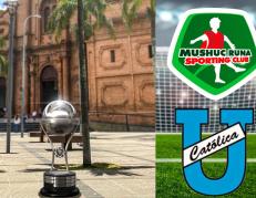 Mushuc Runa y Católica están en octavos de final de la Copa Sudamericana.