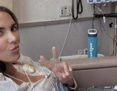 María Teresa Guerrero compartió momentos de su proceso de quimioterapias.