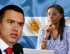Daniel Noboa y Diana Salazar