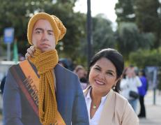 posesión de Daniel Noboa y María José Pinto