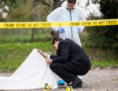 Escena del crimen.