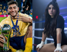 Sebastián Cáceres y Alana Flores.