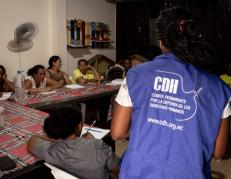 Capacitación de mujeres afrodescendientes en Guayaquil