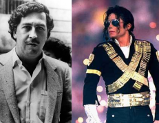 Pablo Escobar y Michael Jackson