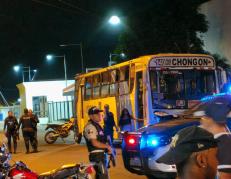 Crimen en bus de Chongón, en Guayaquil.