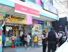 Local comercial de Durán fue atacado a balas.