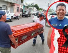 funeral de desaparecido en el río Daule