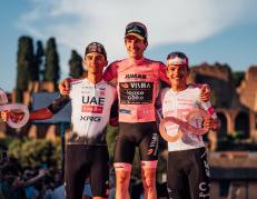Richard Carapaz, Giro de Italia, podio