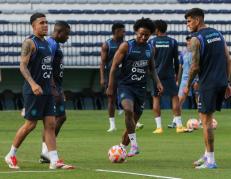 Entrenamiento de selección de Ecuador