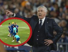 Carlo Ancelotti habría descubierto esto luego de entrenar en el estadio Monumental de Barcelona.