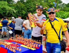 Jorge y Jeremías Cazares, un dúo de padre e hijo,