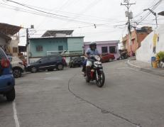 El acto criminal ocurrió el sábado y generó alboroto en la zona. Este domingo, aún había huellas del ataque