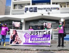 María Fernanda López - femicidio Quito - Fiscalía Pichincha