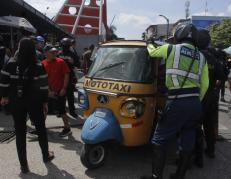 Policía y Tránsito realizó un fuerte operativo la mañana de este 12 de junio.