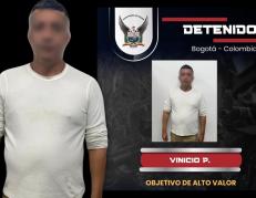 Objetivo de alto valor detenido en operación contra Los Choneros y la Segunda Marquetalia