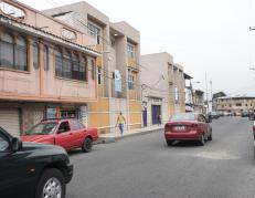 En esta zona se registró el abandono del objeto explosivo.