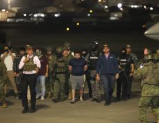 Alias Fito llegó a Guayaquil tras ser capturado en Montecristi, Manabí.