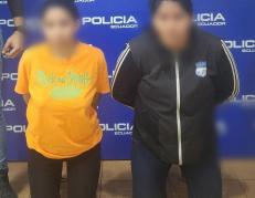 mujeres aprehendidas con municiones