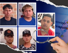 Cinco desaparecidos en Manabí