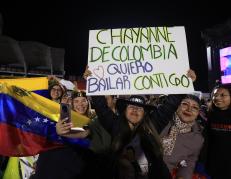 Fanaticada de Chayanne en el Atahualpa, de Quito.