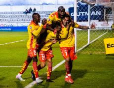 Bruno Miranda marcó el gol de la victoria para Aucas.