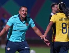 Víctor Idrobo el entrenador de la selección sub 17 de Ecuador.