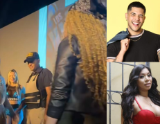 Nathalie Carvajal revivió la supuesta infidelidad de David Naula a Mayra Jaime con la modelo Katherin Queen