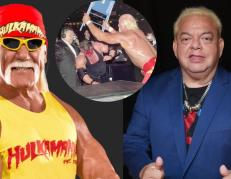 Hulk Hogan y Hugo Savinovich leyendas de la lucha libre.