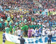 La inauguración de la LigaPro Kids fue en el estadio Chucho Benítez.