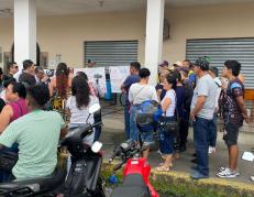 Familiares de los desaparecidos pidieron al Municipio de Valencia no detener la búsqueda.