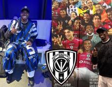 Willian Pacho figura del PSG de Francia volvió a ver en vivo a su Independiente del Valle.